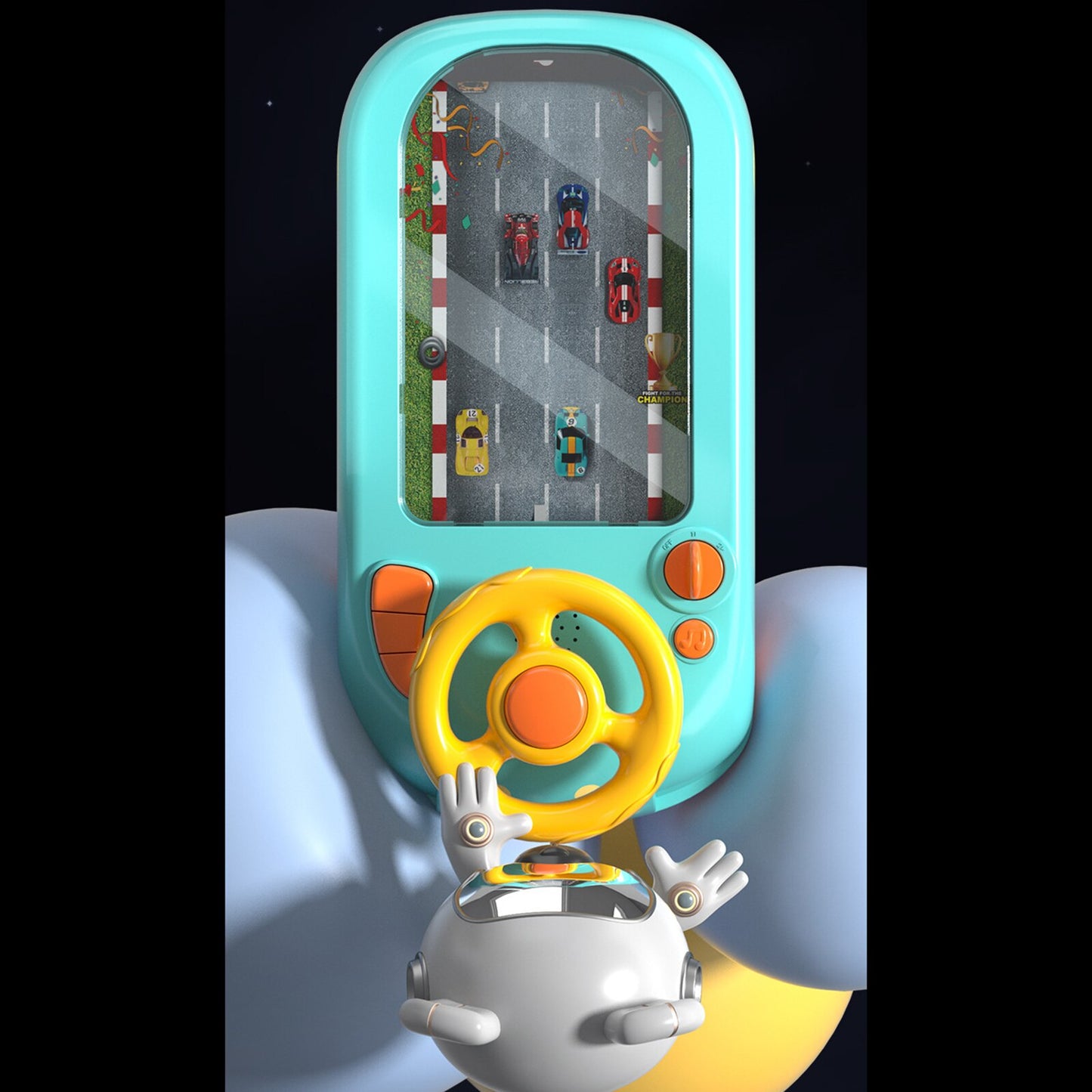 HappyRide™ - Interactief Stuurwiel Speelgoed