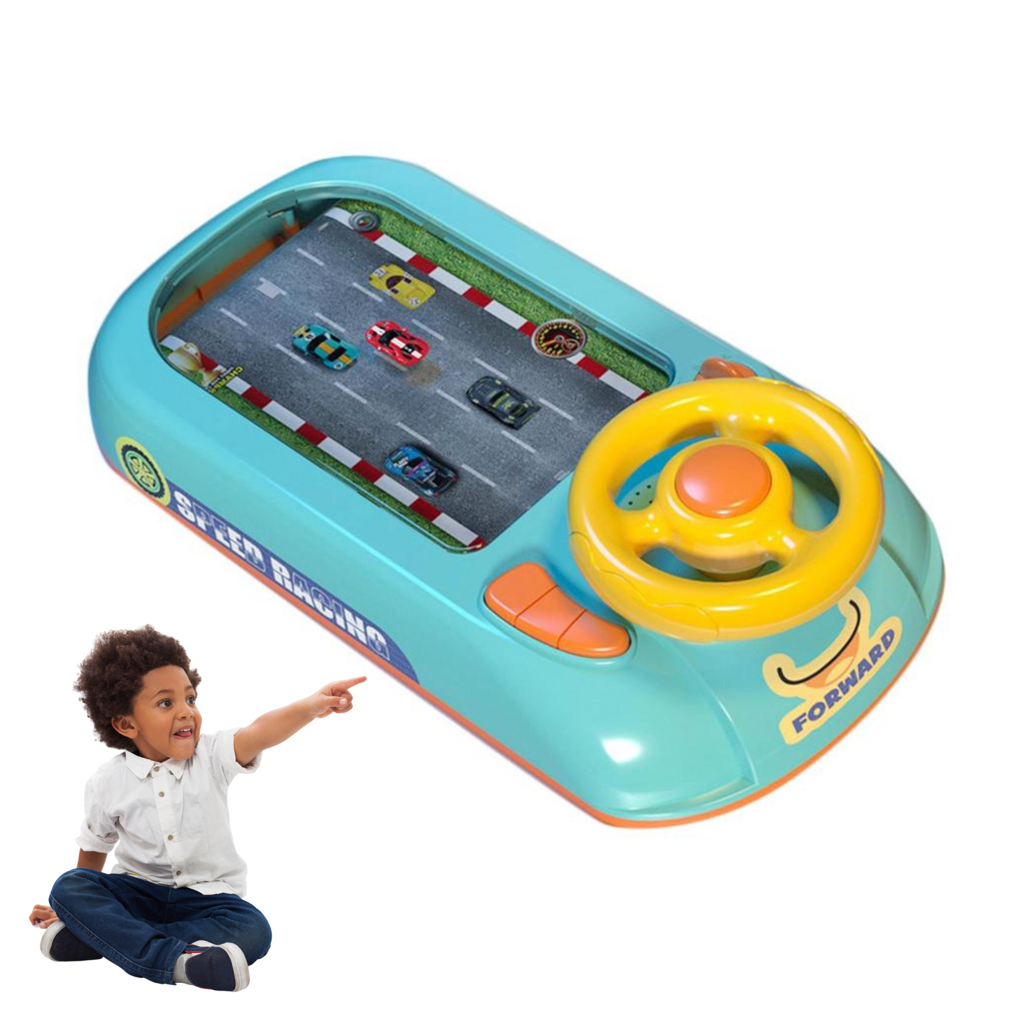 HappyRide™ - Interactief Stuurwiel Speelgoed